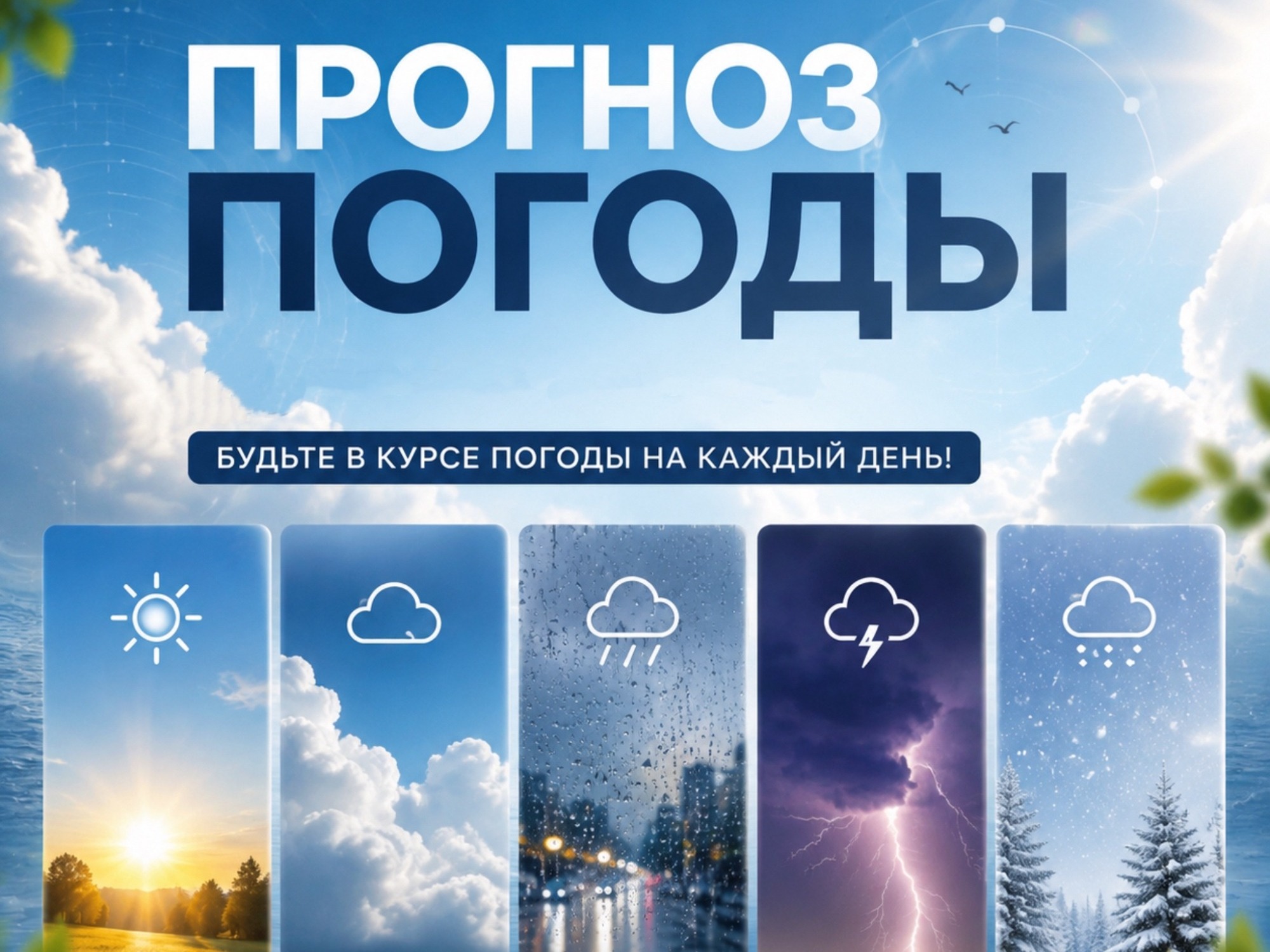 Прогноз погоды на 21 августа.