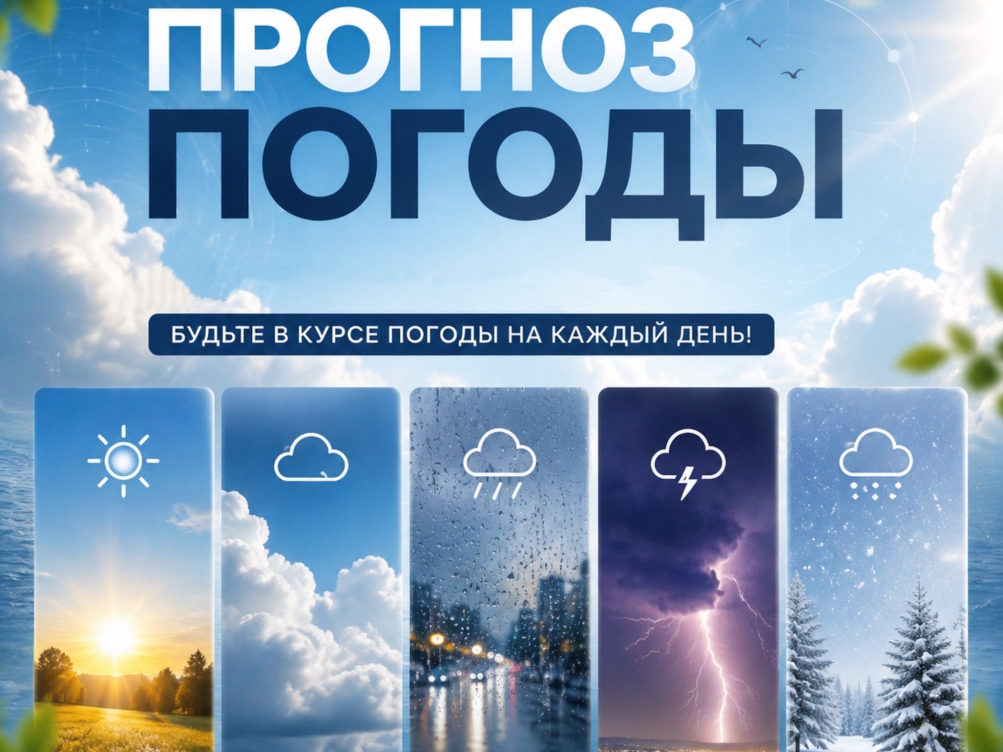 Прогноз погоды на 15 августа.